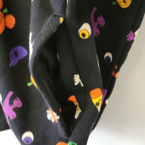 Disney Parks Halloween Mickey Jack-o'-Lantern Zip Hoodie Jacket L - Picture 5 of 10